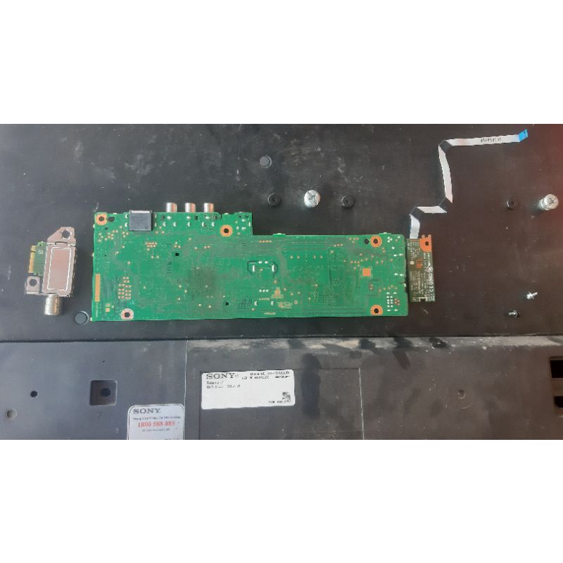 Bo mạch tivi smart Sony KDL-40W650D KDL-48W650D bo xử lý, bo wifi, hộp anten bóc máy