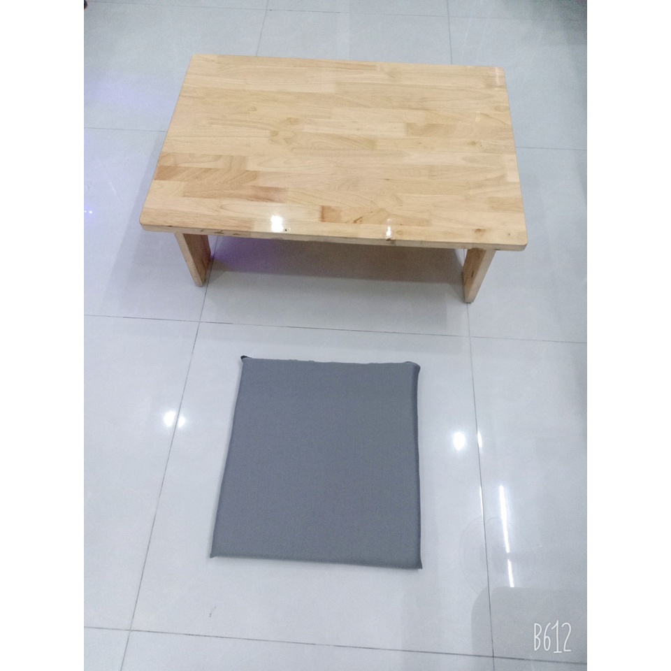 Nệm Bệt VUÔNG Kích thước 40x40x3cm Màu Xám ,Có Kéo Khóa, Nệm ngồi bệt , ngồi thiền êm ái
