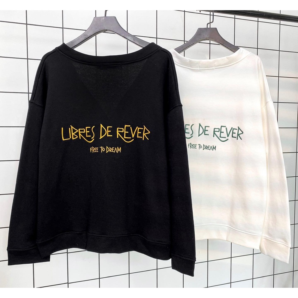 Áo Khoác Cardigan LIBE Form Rộng màu ĐEN/TRẮNG form Nam Nữ Unisex Vải Nỉ Chân Cua Dày Dặn