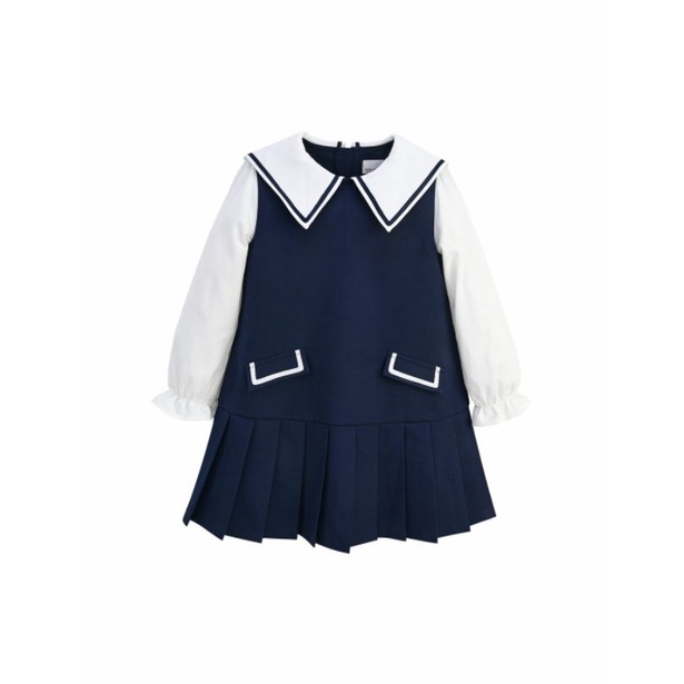 (Sz 110,130,140,150)- Đầm Curlysue VN xuất Hàn
