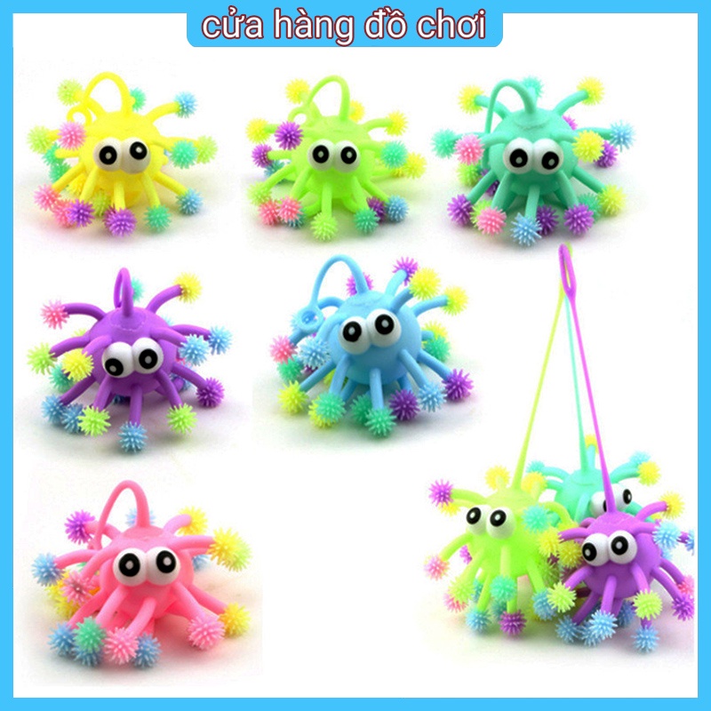 Bóng Cao Su Mềm Phát Sáng Đồ Chơi Cho Bé