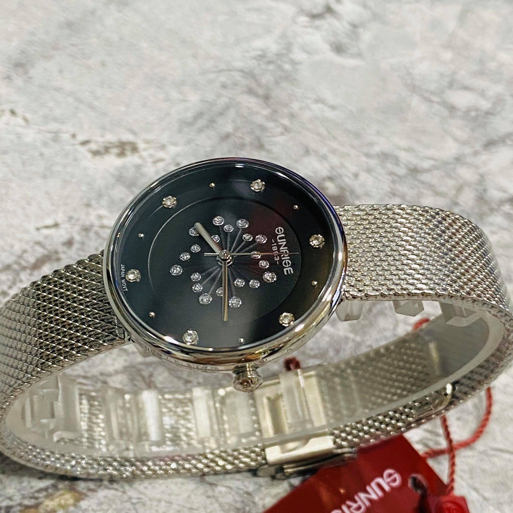 Đồng hồ Sunrise nữ chính hãng Nhật Bản L9821SA.D.D - kính saphire chống trầy - chống