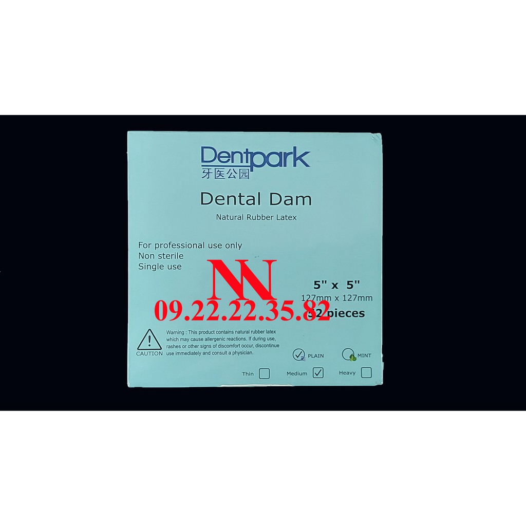 Bộ đặt đê cao su nha khoa: kit, rubber dam, combo