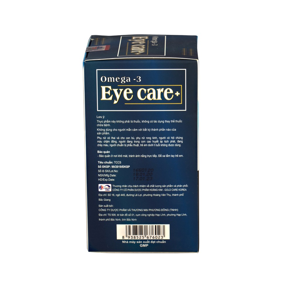 (CHÍNH HÃNG)  BỔ MẮT OMEGA-3 EYE CARE+ | BigBuy360 - bigbuy360.vn