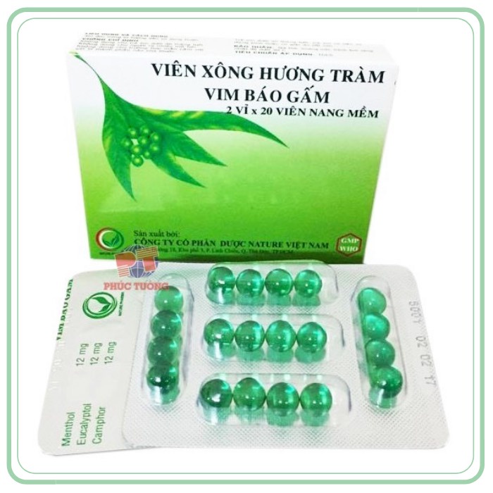 Viên xông tinh dầu tràm trà