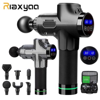 Súng massage gun cầm tay, máy massage toàn thân mini nhiều chế độ, pin 2400mAh dùng liên tục trong 4 Giờ