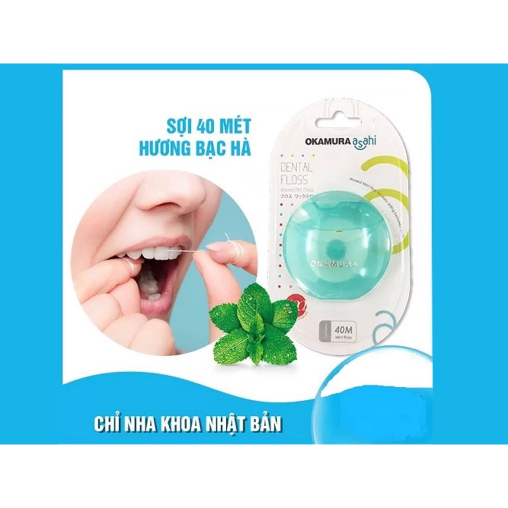 Chỉ nha khoa cuộn 40 mét Okamura