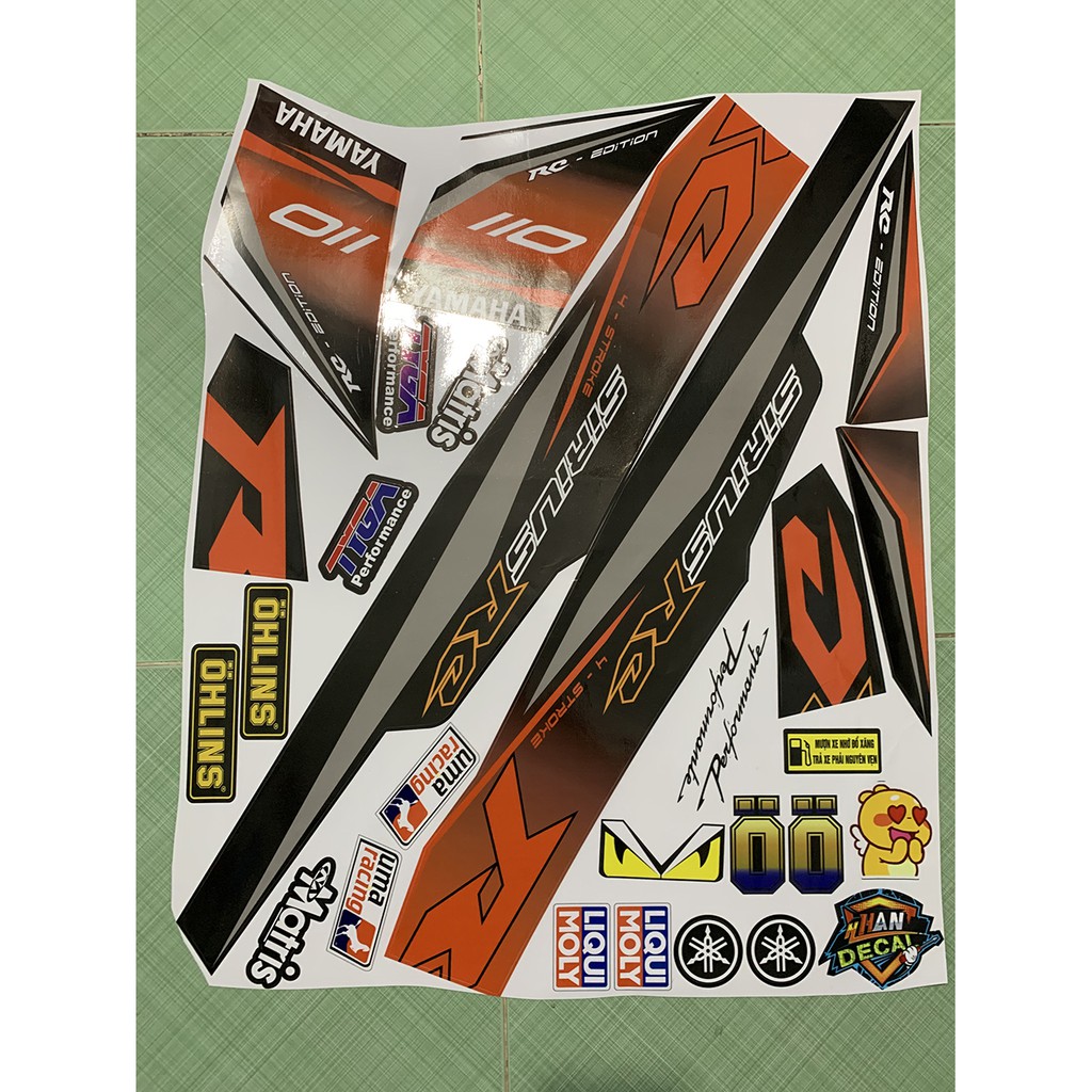 Tem sirius 110 rc cam đen 2019