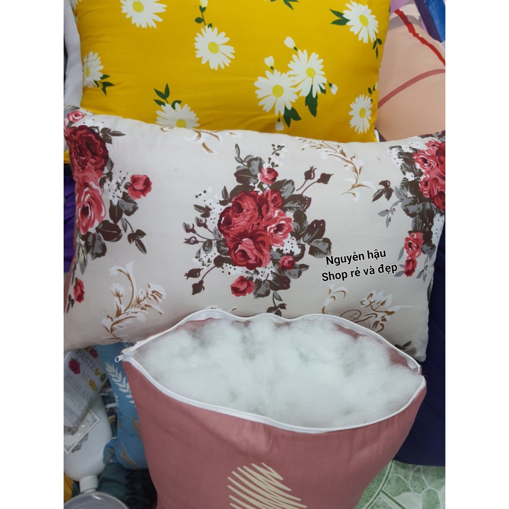 COMBO 4 CHIẾC RUỘT GỐI - BÔNG CAO CẤP