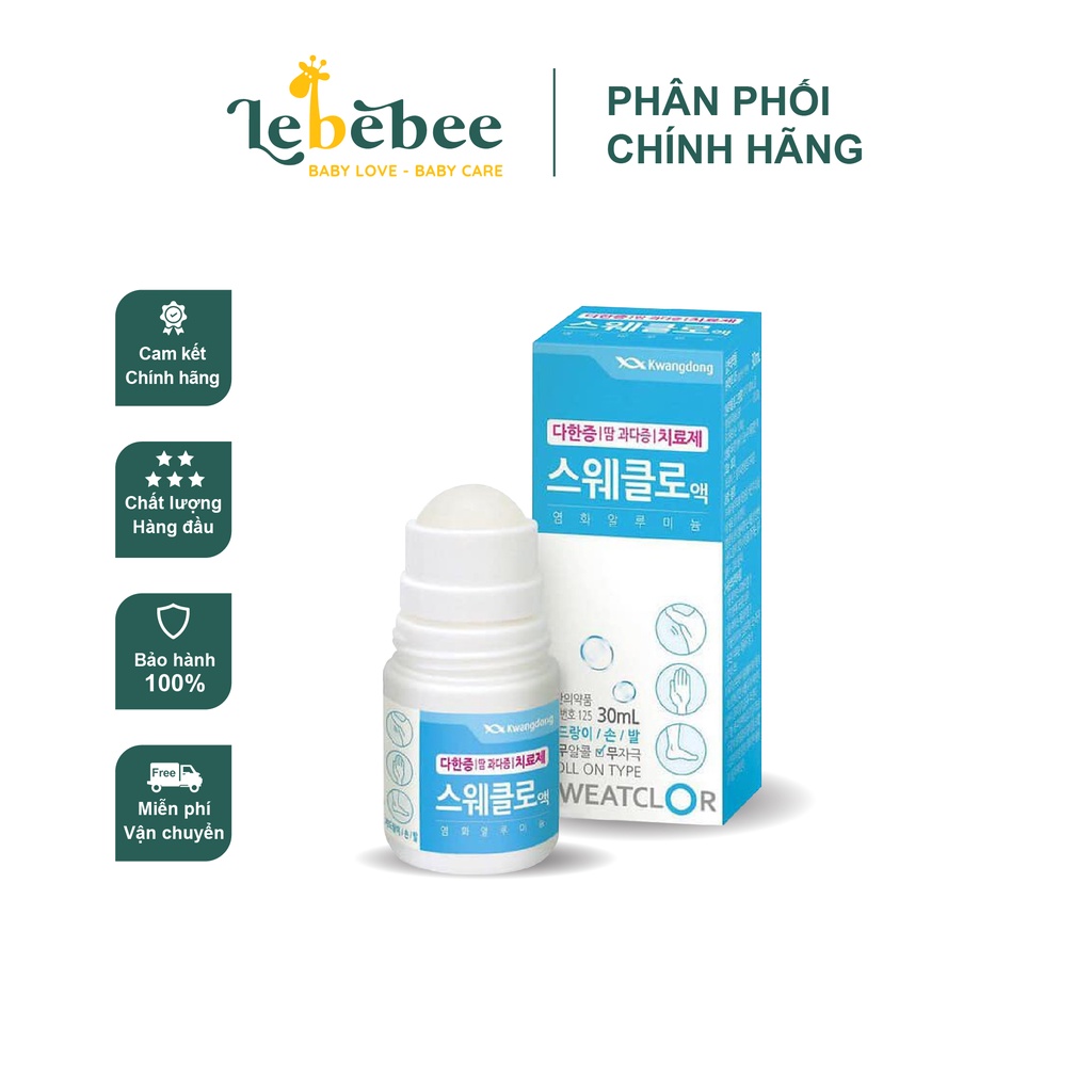 Lăn nách Kwangdong nội địa Hàn - 30ml