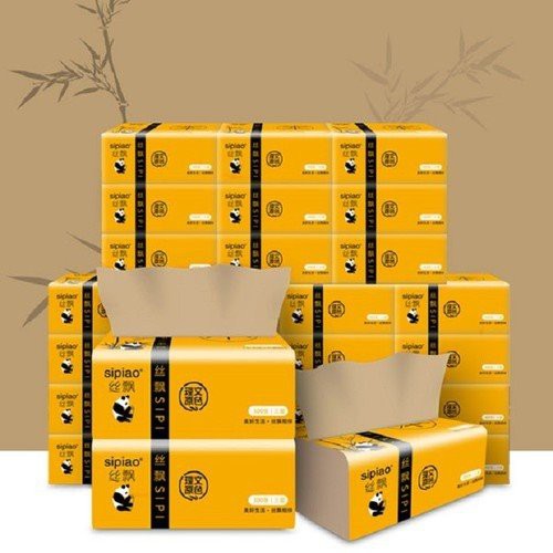 [Mã 267FMCGSALE giảm 8% đơn 500K] Combo 5 Gói Giấy Ăn Sipao Hàng Loại 1