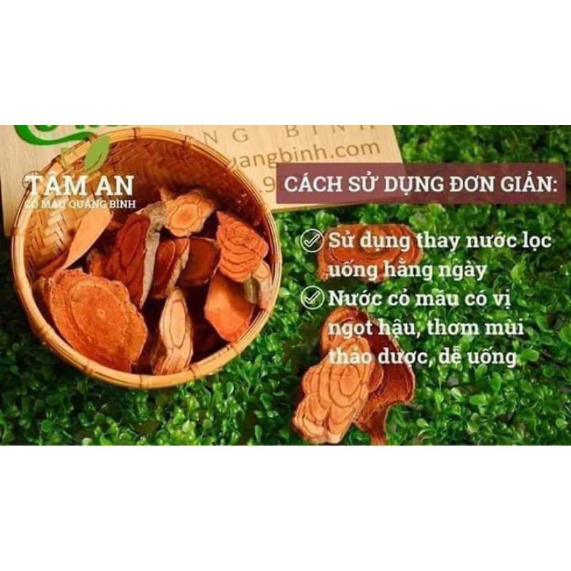 cỏ máu tâm an. chính hãng