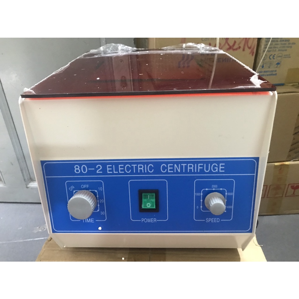 Máy quay ly tâm Electronic Centrifuge dùng trong PRP phòng xét nghiệm