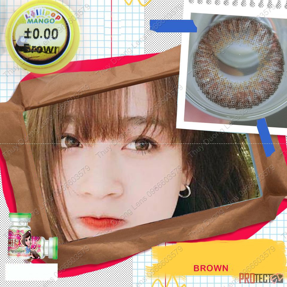 9 Mẫu lens Nâu tây hot nhất 2019 ( phần 2)