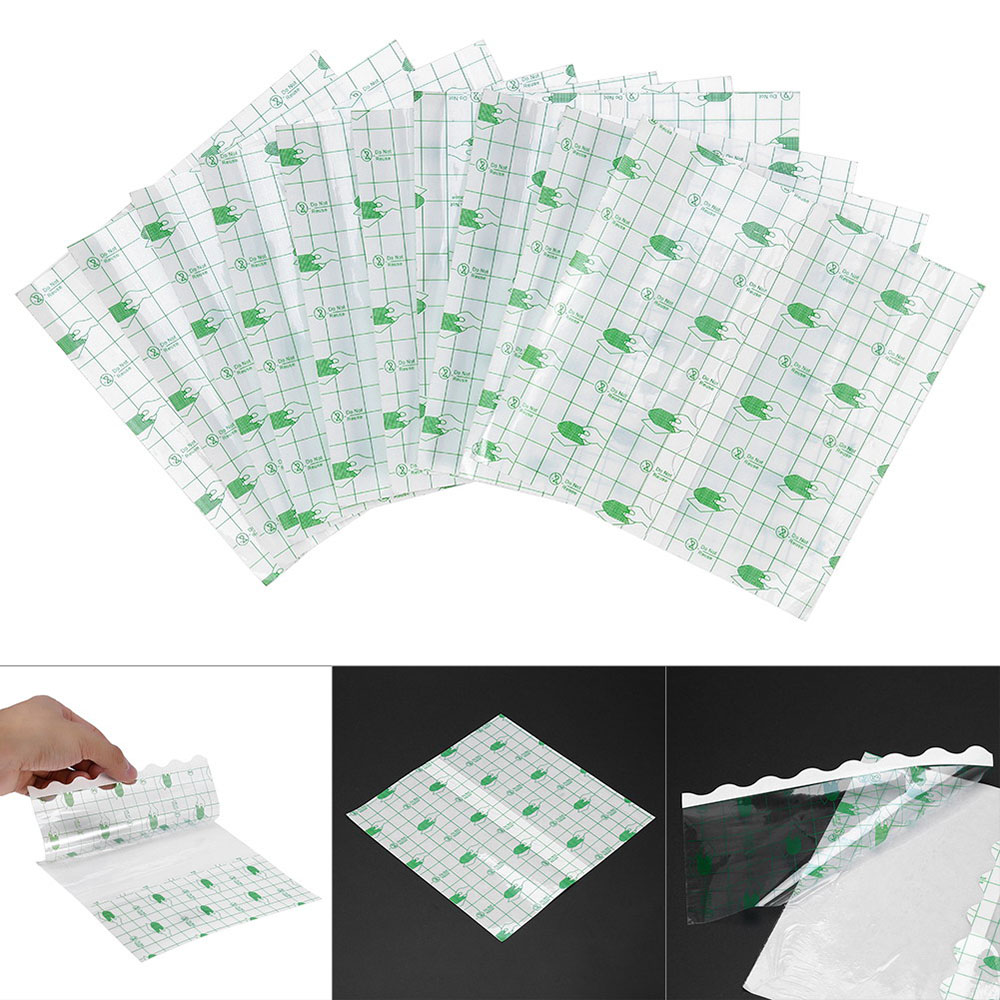 Bộ 10 Miếng Dán Bảo Vệ Hình Xăm Không Thấm Nước Chất Lượng Cao