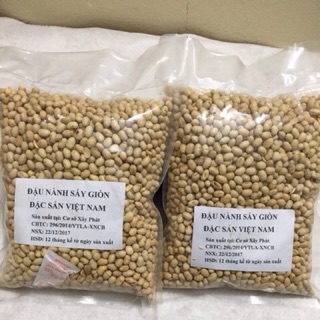 1kg Đậu Nành Sấy giòn Việt Nam