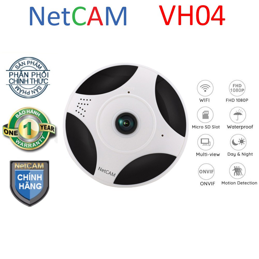 Camera quan sát toàn cảnh 360 độ NetCAM Panorama VH04