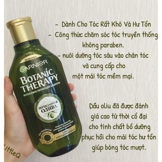 Cặp Dầu Gội Xả Garnier Olive Nga
