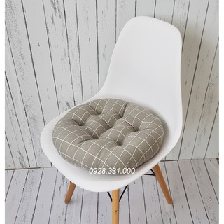 Đệm ngồi bệt, nệm ngồi ghế Vải Gai 40x40x7cm