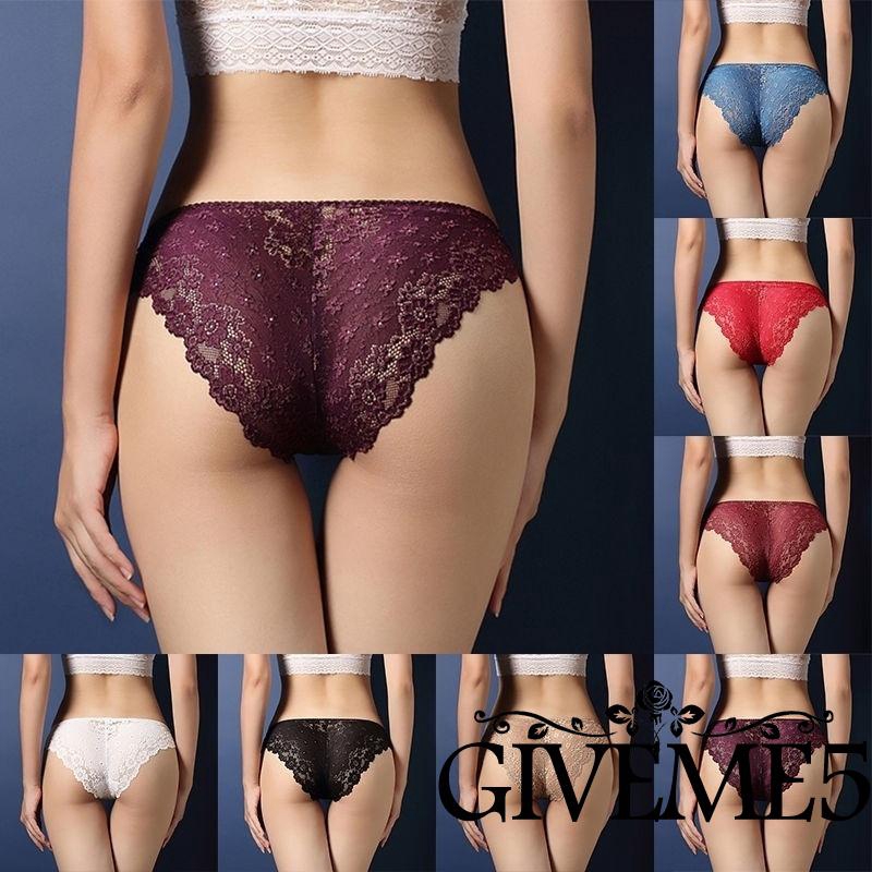 Quần lót ren hoa xuyên thấu quyến rũ cho nữ