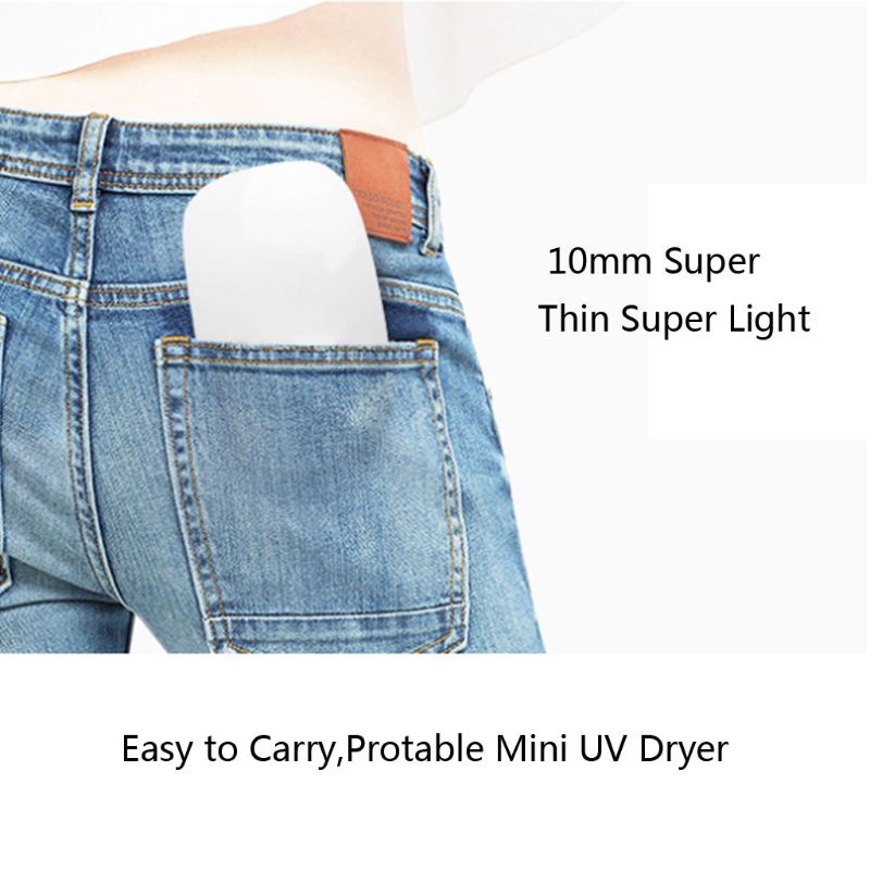 Đèn Hong Khô UV Nhựa Resin 6w Nhỏ Gọn Sạc Usb Tiện Dụng