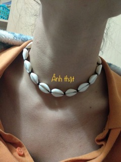 VÒNG CỔ VÒNG CHOCKER VỎ ỐC