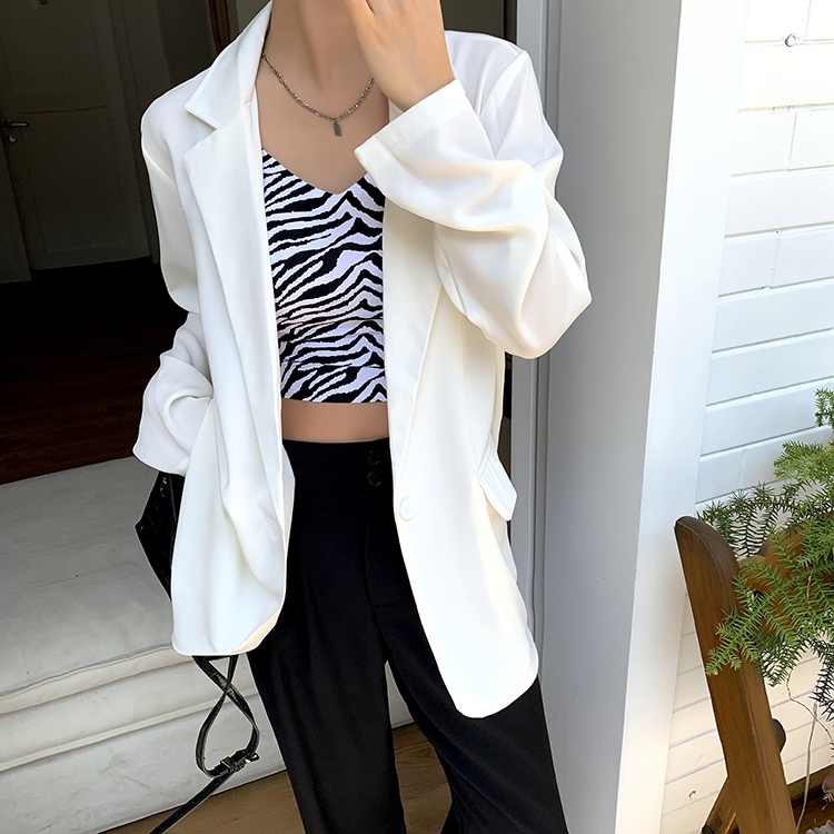 SUXI Áo Khoác Nữ Màu Sắc Thanh Lịch