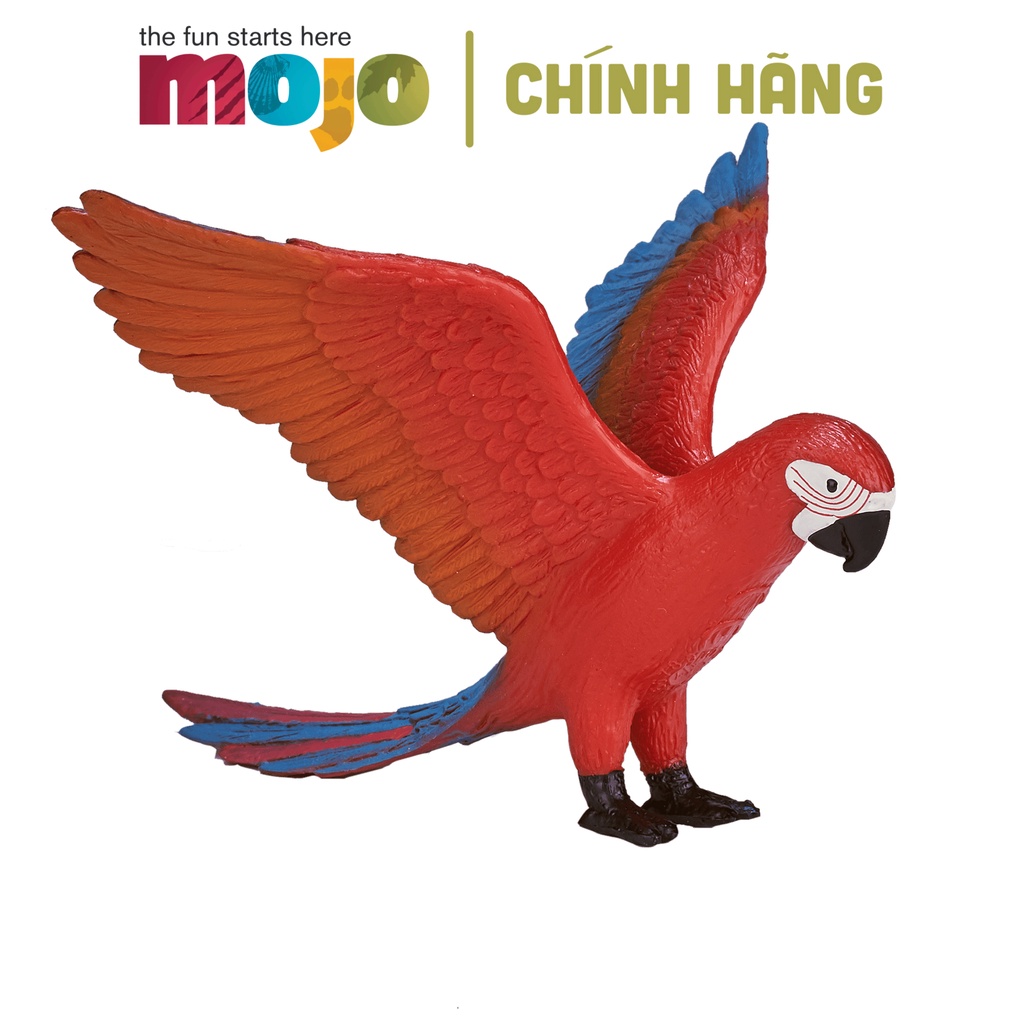 MÔ HÌNH ĐỘNG VẬT - VẸT ĐỎ