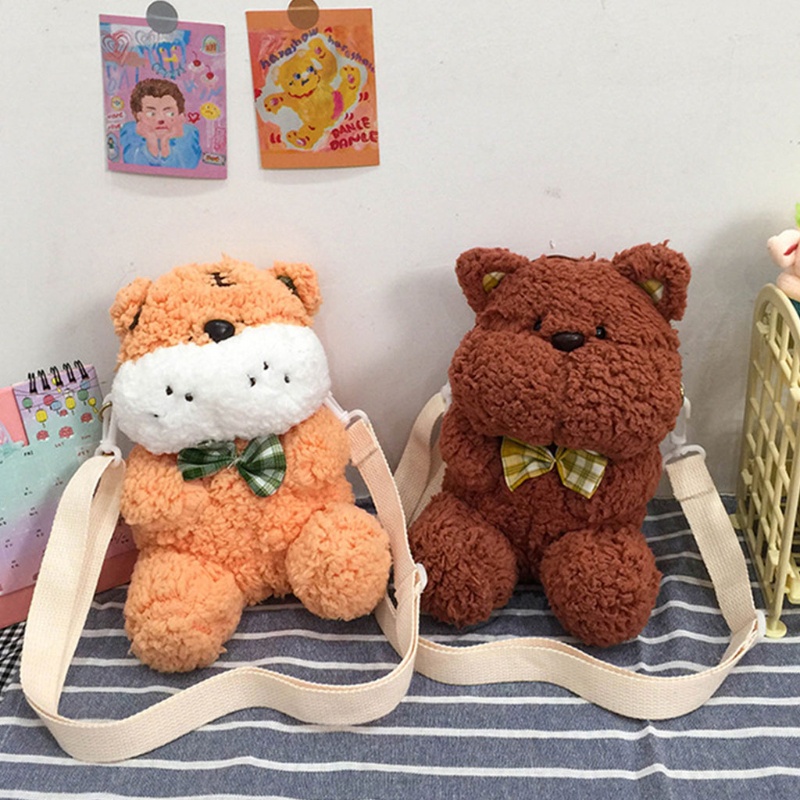 Túi Đeo Chéo Hình Thỏ Con Dễ Thương Cho Nữ