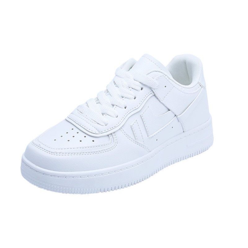 Giày sneaker màu trắng kiểu dáng retro dễ phối đồ cho nữ | BigBuy360 - bigbuy360.vn