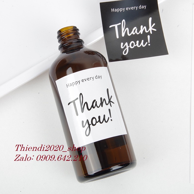 TEM01-Tem giấy chữ 'Thank you' >>