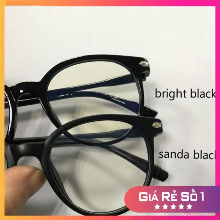 Kính giả cận trong suốt [LOẠI 1 - CHỐNG LÓA] mắt kính tròn thời trang Hàn Quốc chống lóa, chống bụi, chống tia UV400 | BigBuy360 - bigbuy360.vn