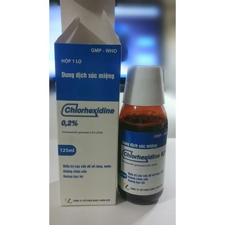 Dung dịch súc miệng họng Chlorhexidine
