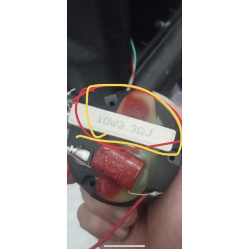 điện trở loa chét 10w 3om loa kéo la012