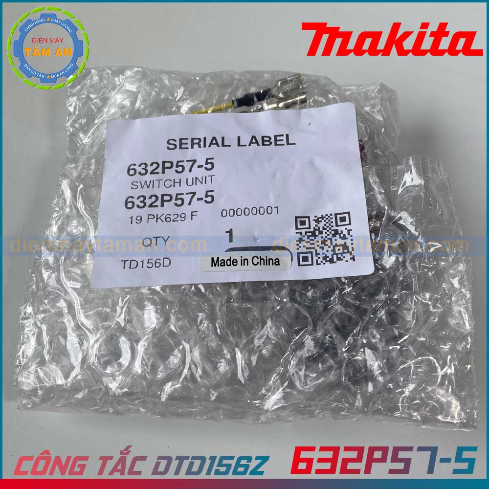 Công tắc máy khoan pin chính hãng Makita DTD156 632P57-5