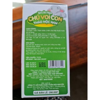 Siro CHÚ VOI CON