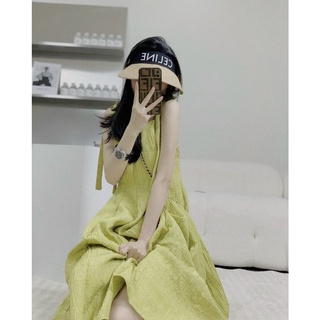 ĐẦM MIDI 2S XANH BƠ HOTTREND