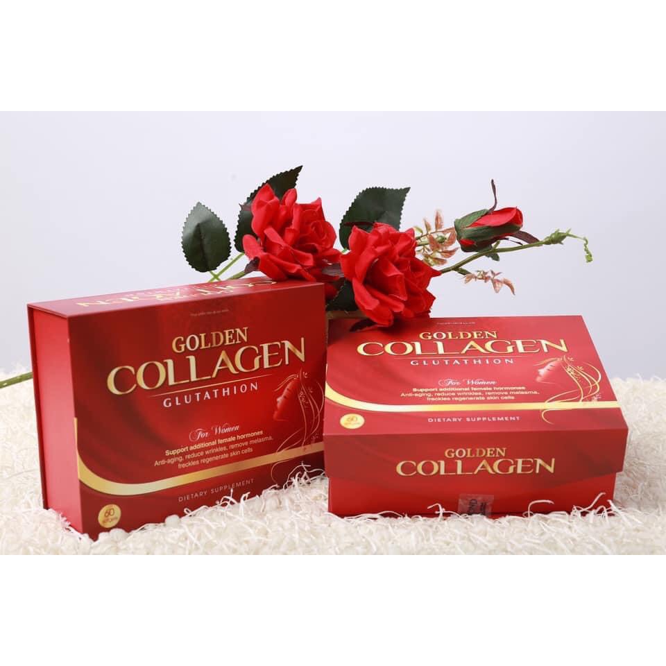 [CHÍNH HÃNG] Golden Collagen - Hỗ trợ làm giảm nám, tàn nhang