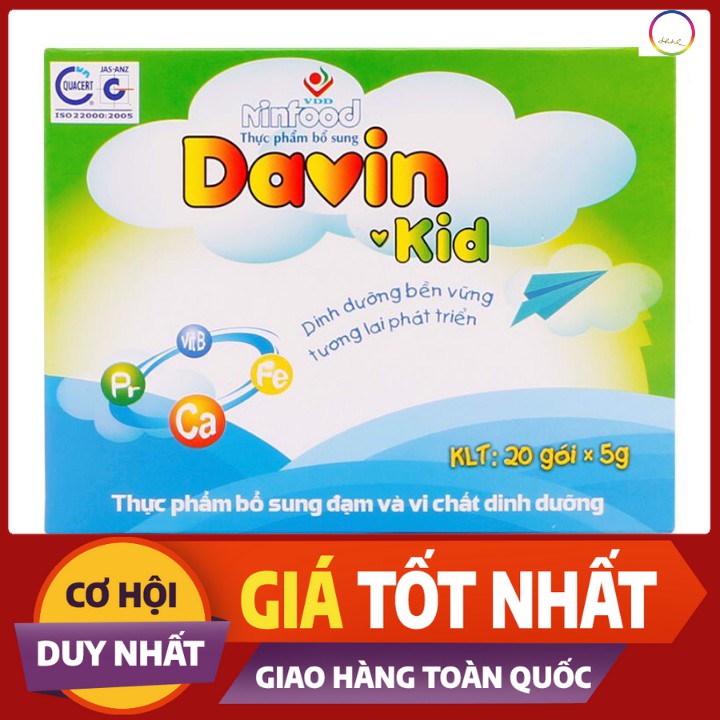 Davin kid - Viện dinh dưỡng quốc gia