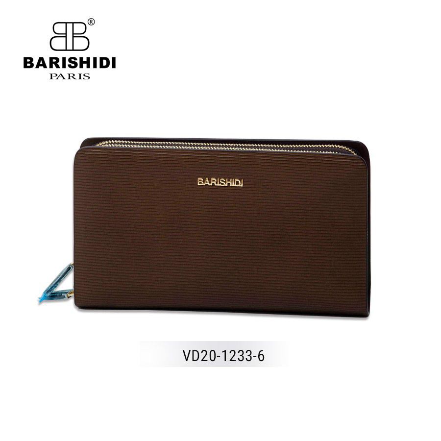 Clutch Khóa Đôi Sọc Ngang - [VD20-1233-6]