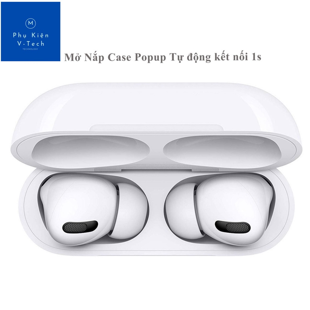 Tai nghe không dây bluetooth TWS PRO sạc không dây đổi tên - định vị ,cảm ứng, chống ồn