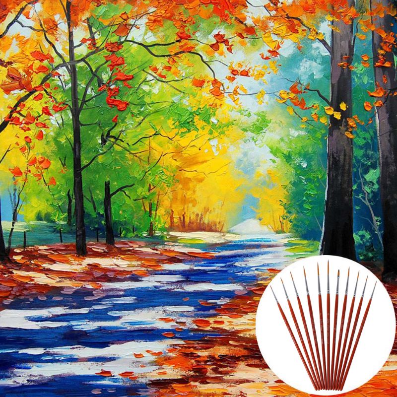 Set 11 Cọ Vẽ Tranh Chuyên Nghiệp