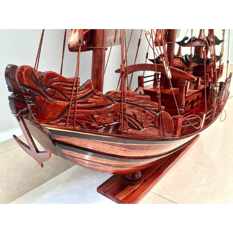 Thuyền gỗ cẩm - - dài 40