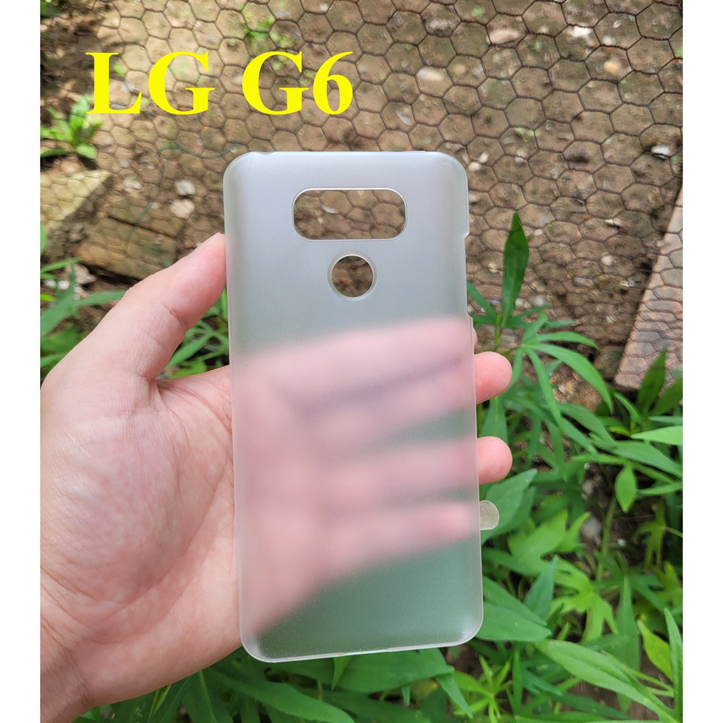 Ốp lưng LG nhựa CỨNG NHÁM MỜ cho dòng máy LG G6/ G7/ G8/ V30/ V30+