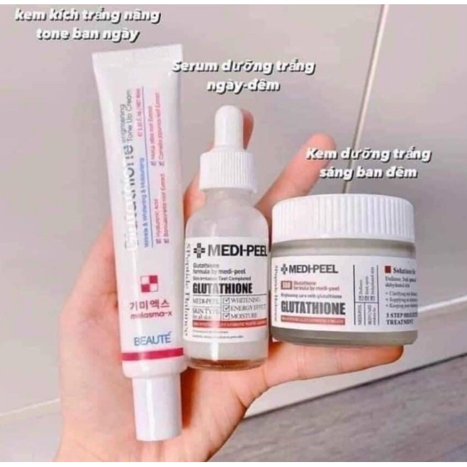 Combo Dưỡng Trắng MEDI PEEL Glutathione 600 White Truyền Trắng Da MEDI PEEL