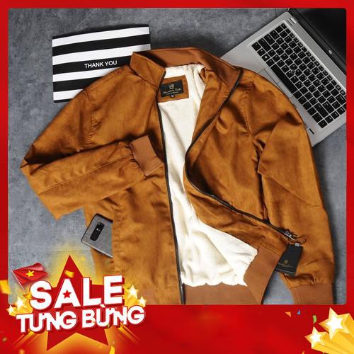 ÁO KHOÁC DA LỘN LÓT LÔNG CỪU -Hàng nhập khẩu
