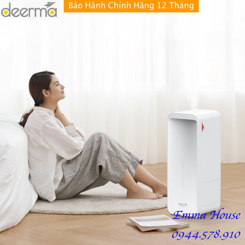 [Mã ELHA22 giảm 5% đơn 300K] [Mẫu Mới Nhất] Máy phun sương tạo ẩm siêu âm cao cấp Deerma LD300 - BH Chính Hãng 06 Tháng