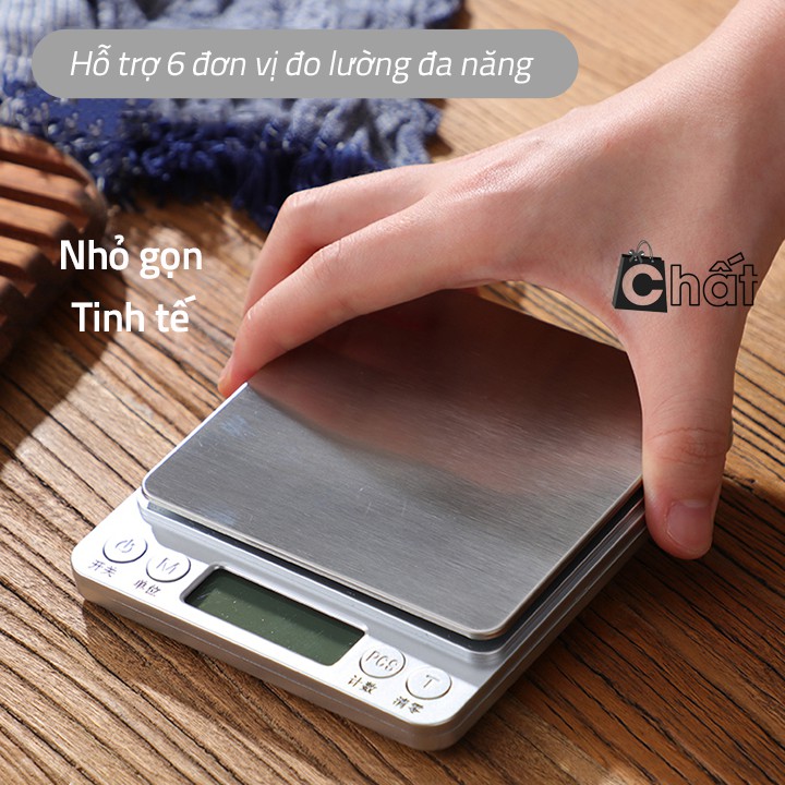 Cân tiểu ly đơn vị tính 0.1g tải trọng tối đa 1000gram