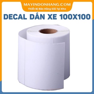 Decal dán Chuyên dụng cho các nhà xe 100x100 - Kích Thước Chuyên Dụng Nhà Xe Vận Chuyển