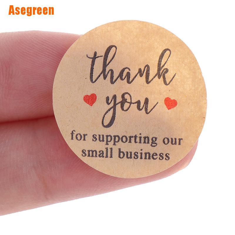 Cuộn 500 nhãn dán chữ Thank You tiện lợi